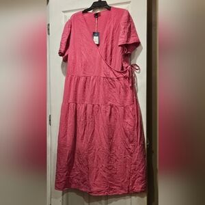 UNIVERSAL THREAD WRAP DRESS 2X